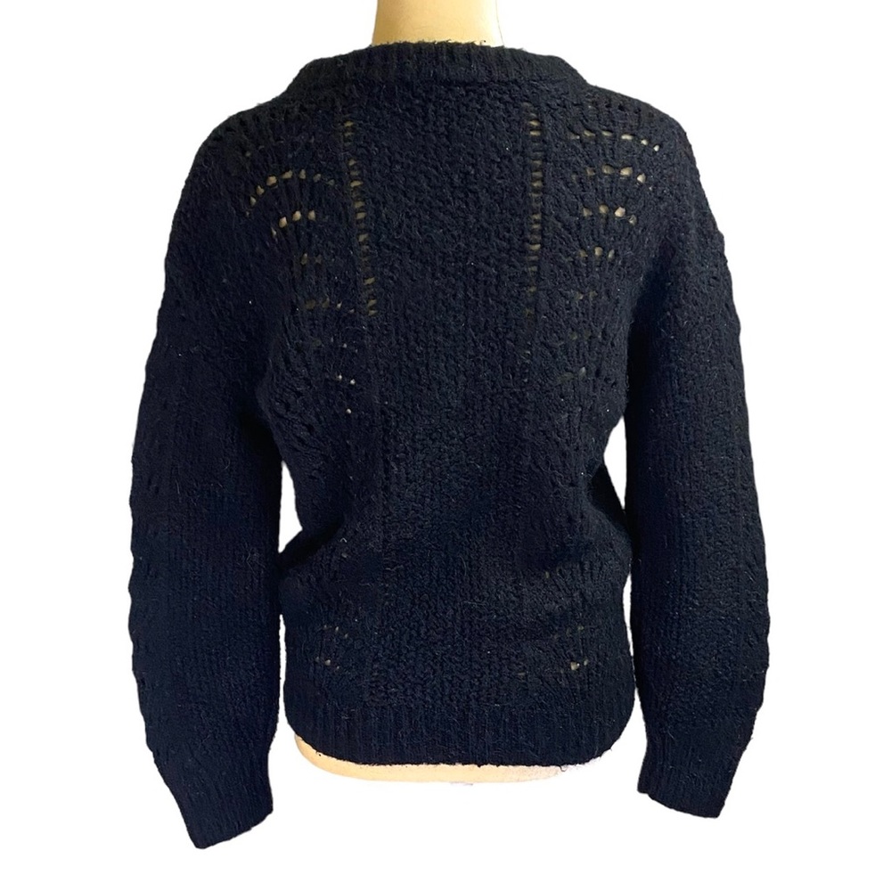 Rails Mara Openwork Crewneck Sweater - image 3